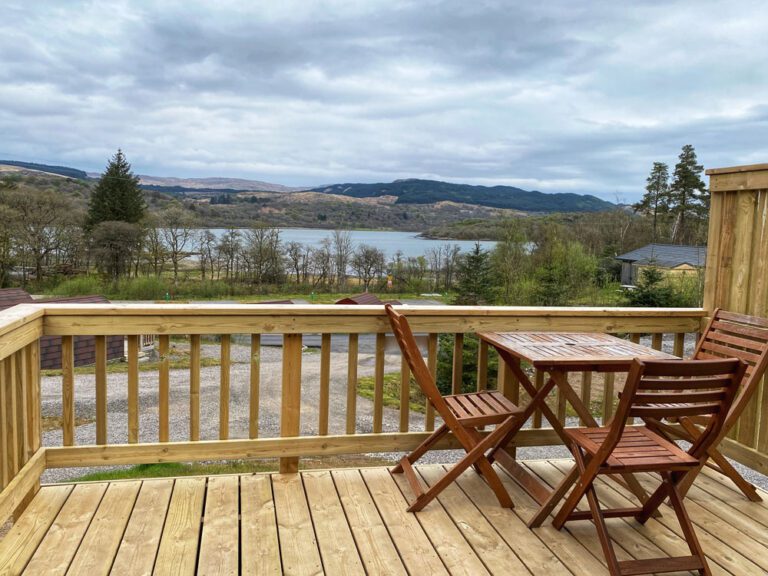 Stunning views at Tarbert Holiday Park